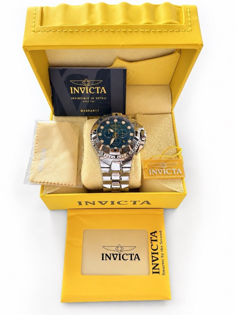 Invicta Reserve Excursion 13081 Swiss Chronograph Blue Dial 200M Men’s Watch